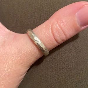 Hammered Men’s Ring 8.5